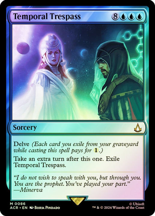 Temporal Trespass Foil: Assassin's Creed - English