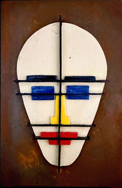 Art, combined material, ceramic steel, PJ-art Kunst, gecombineerde materialen, keramiek en staal Pop-art; Cobra: Karel Appel; Andy Warhol; Pablo Picasso; de Stijl; Gulden snede; Karel Appel; Salvatore Dali; Joan Miro
