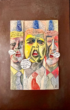 Art, combined material, ceramic steel, PJ-art Kunst, gecombineerde materialen, keramiek en staal Pop-art; Cobra: Karel Appel; Andy Warhol; Pablo Picasso; de Stijl; Gulden snede; Karel Appel; Salvatore Dali; Joan Miro