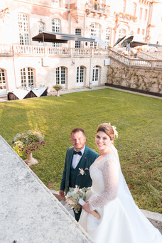 Arrivée des mariés au Chateau de Montvillargenne, Boréale Photo, Oise, Picardie, Photographe