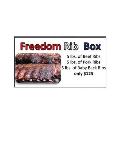 Freedom Rib Box | Rednour Farms