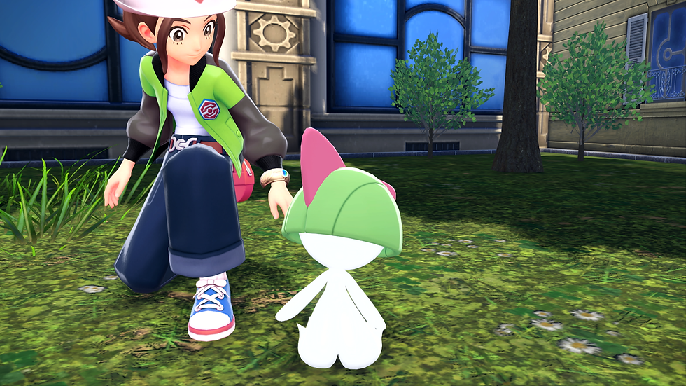 Legends Z-A: Ralts and Poke Ball Mystery Gift