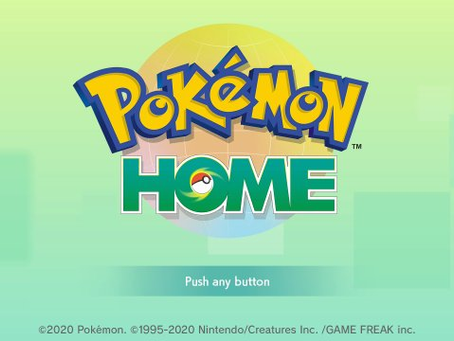 Pokemon Home Maintenance: 27th Aug