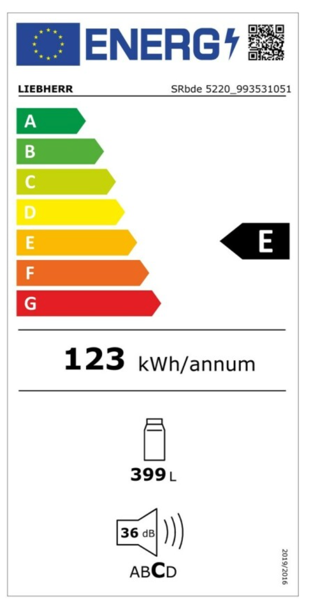 Thumbnail: Liebherr Larder Fridge Plus 186cmx60cm Dark Inox