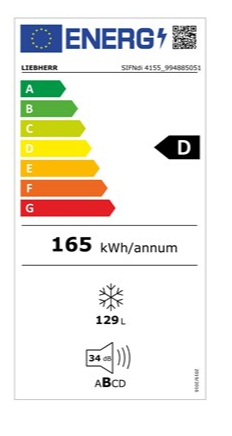 Thumbnail: Liebherr Built-In Larder Freezer Prime 122cm