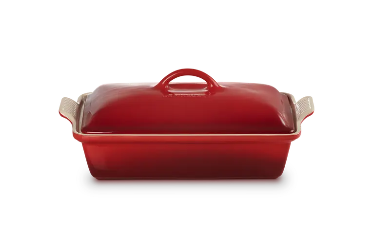 Thumbnail: Le Creuset Stoneware Rectangular Dish with Lid 33cm 3.8L