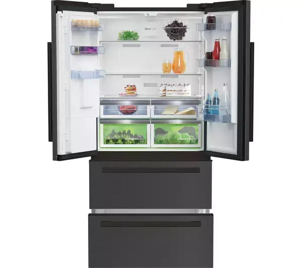 Thumbnail: Beko French Drawers with Disp Dark Inox