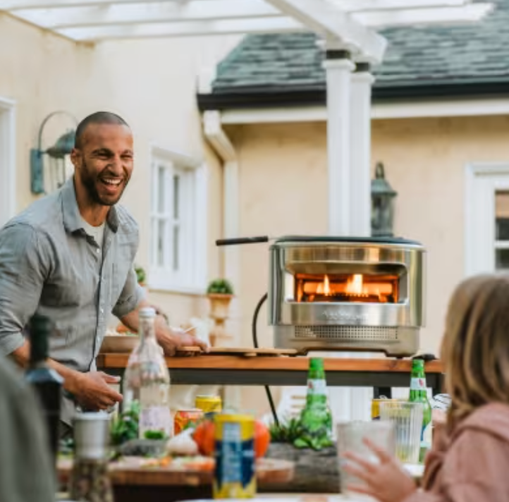 Thumbnail: Dual Fueled Pizza Oven - Gas / Wood