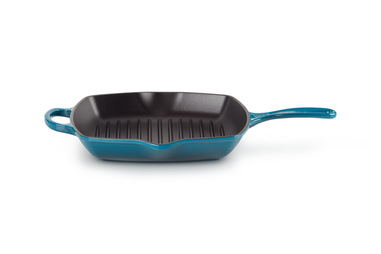 Thumbnail: Le Creuset Cast Iron Square Skillet Grill 26cm