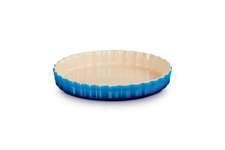 Thumbnail: Le Creuset Stoneware Fluted Flan Dish 28cm 2.1L