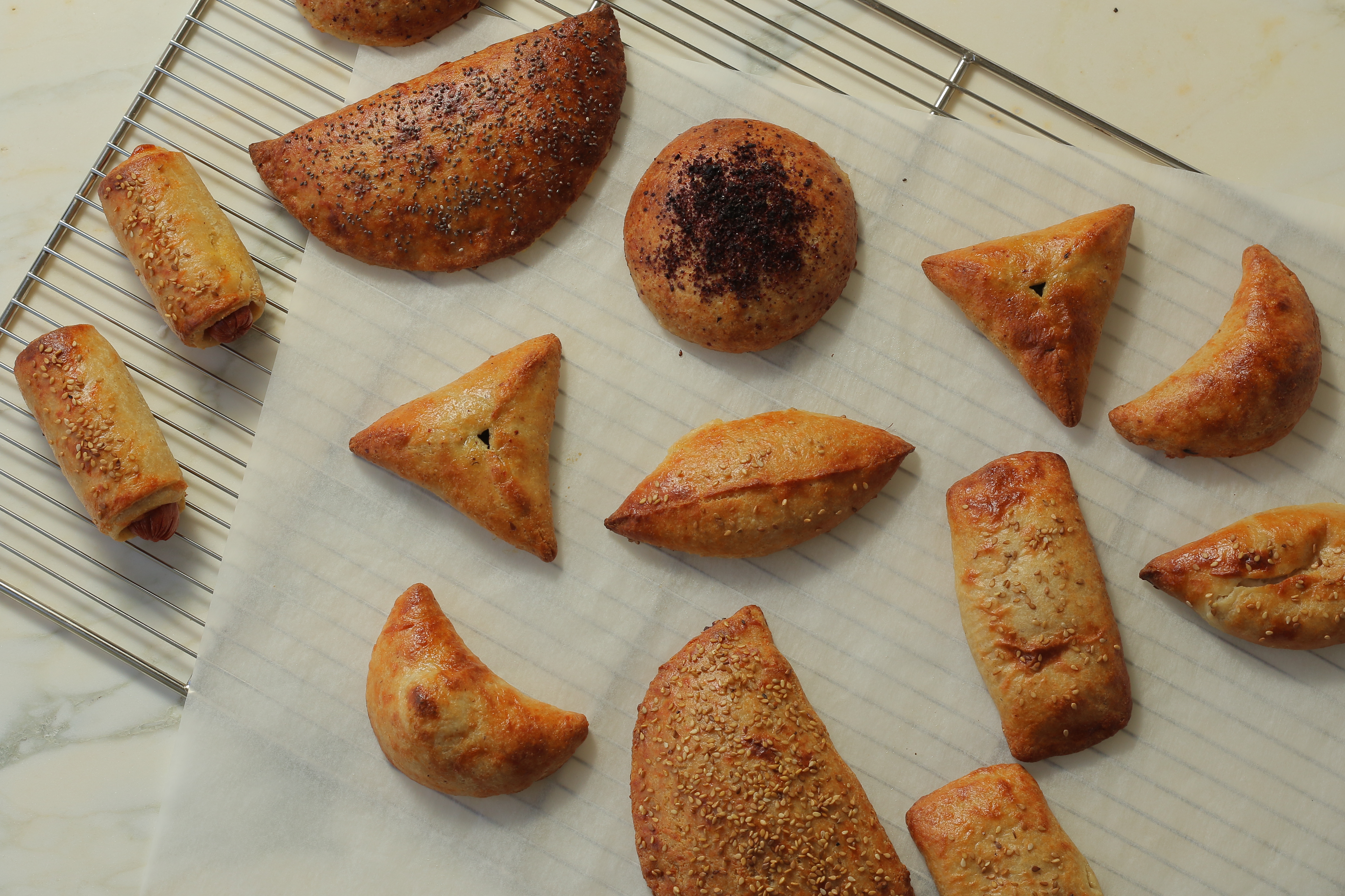 Arranged Food and Objects