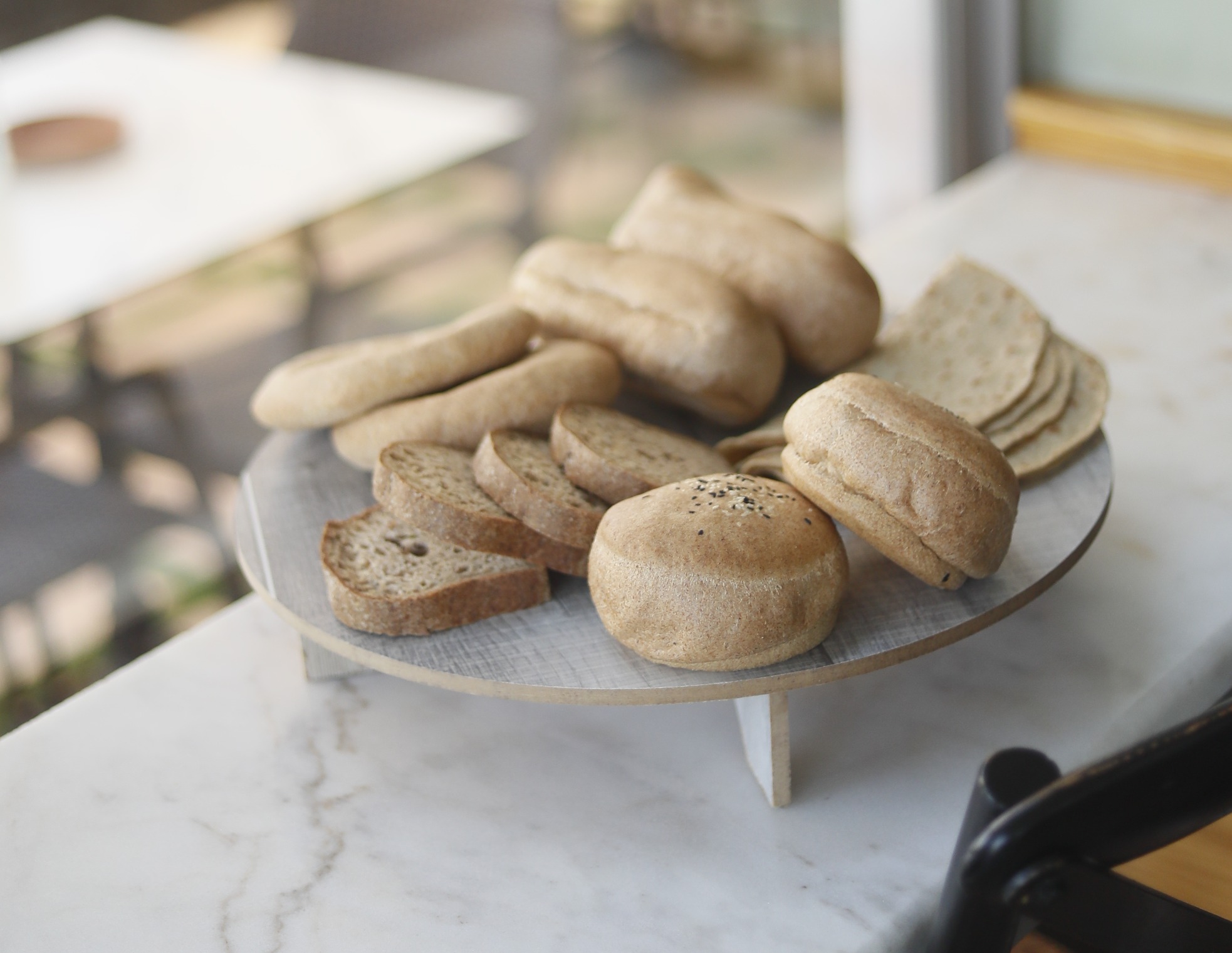 Arranged Food and Objects