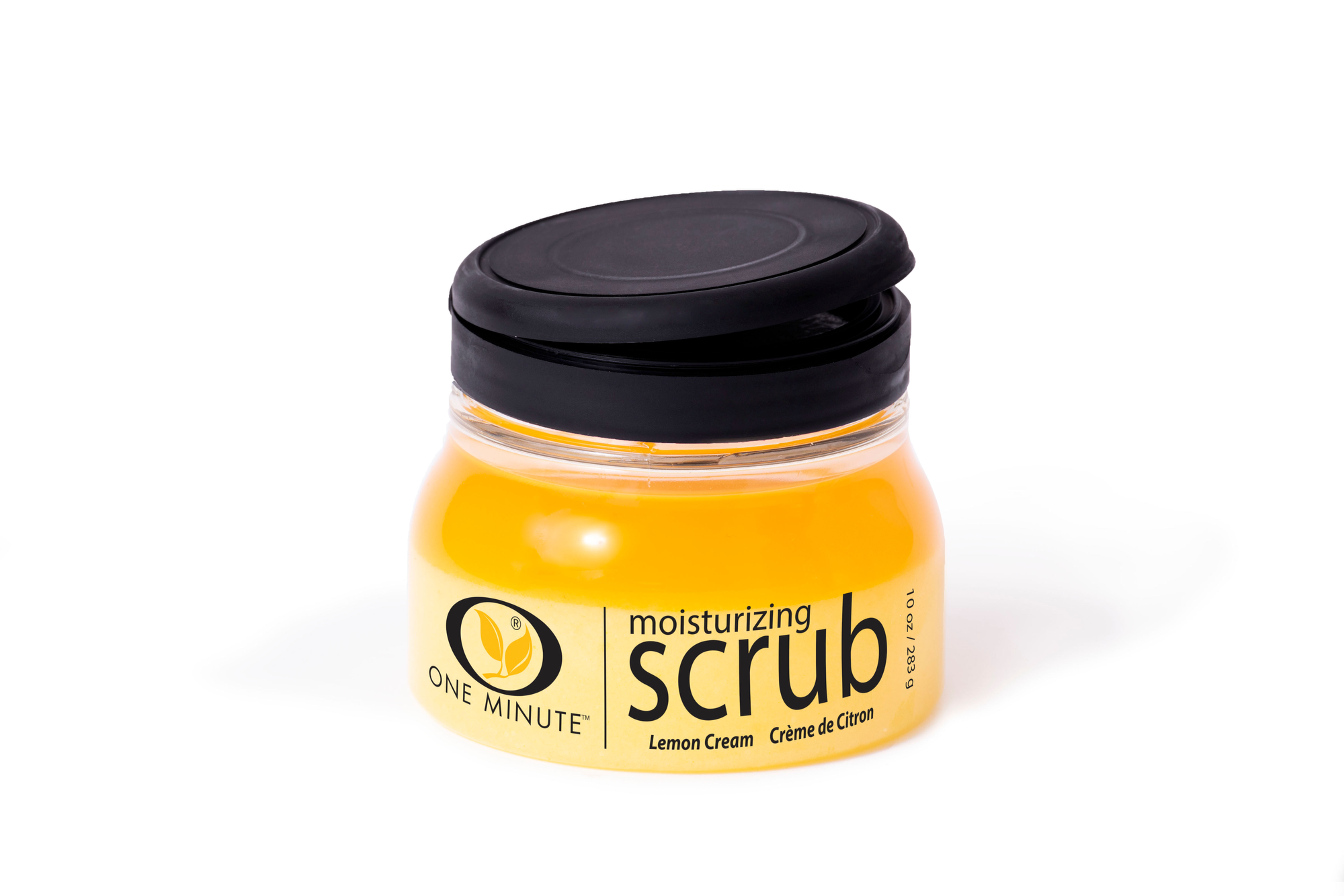 10 oz Exfoliating Lemon Cream Salt Scrub