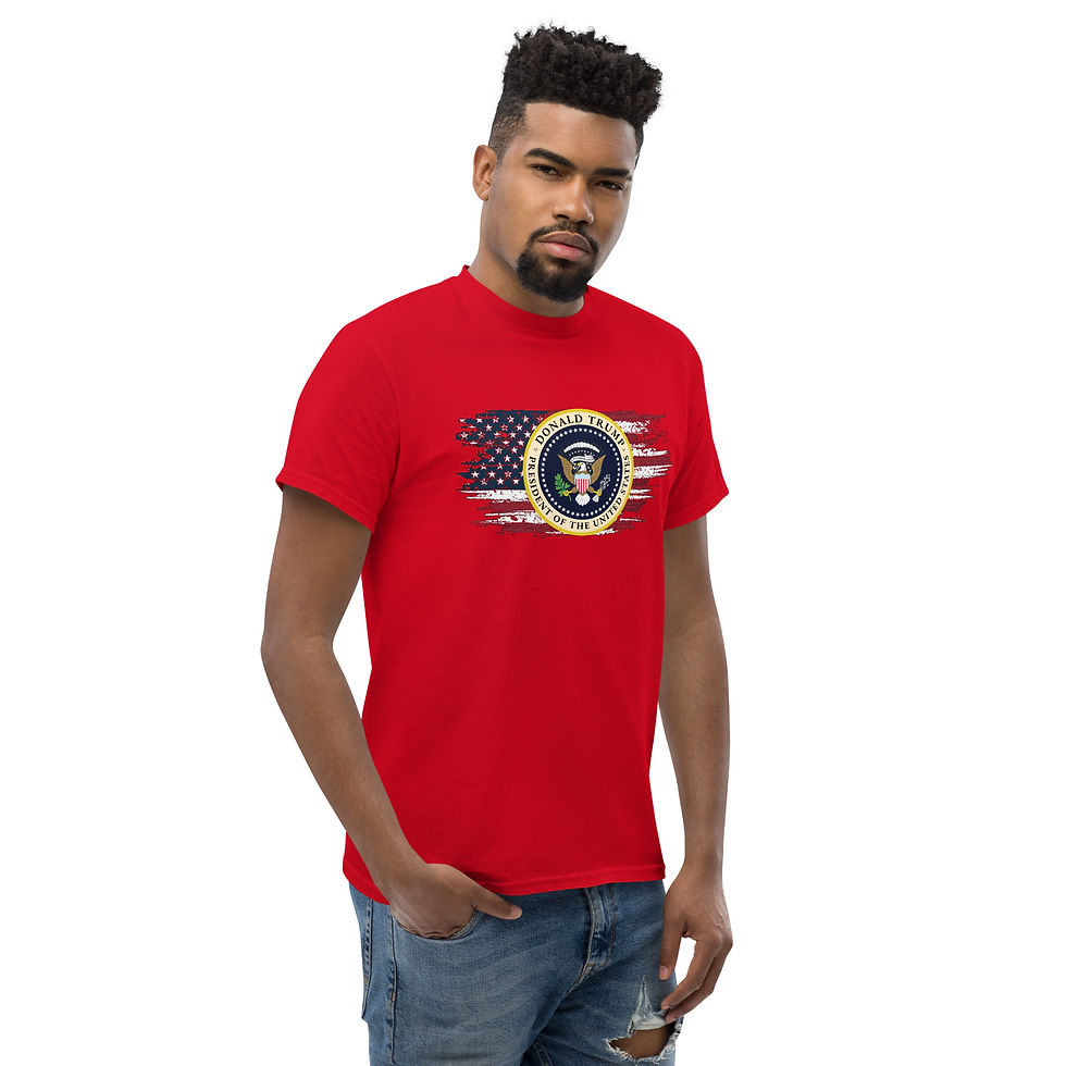 Thumbnail: Presidential Seal Flag Tee – Classic Fit Unisex T-Shirt