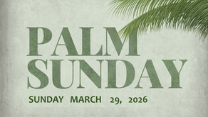 PALM SUNDAY 
