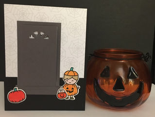 Shut the Front Door Halloween Card