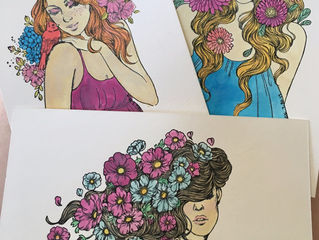 Sick Day! Time to Watercolor!