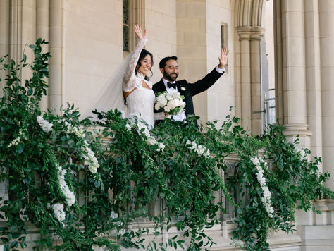 Luxury wedding at Washington's National Cathedral by Cherry Blossom Weddings & Events 