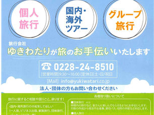 折込広告を入れました