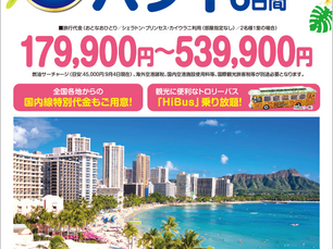 ハワイへ行ってみませんか