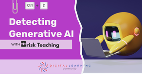 Detecting Generative AI with Brisk Teaching