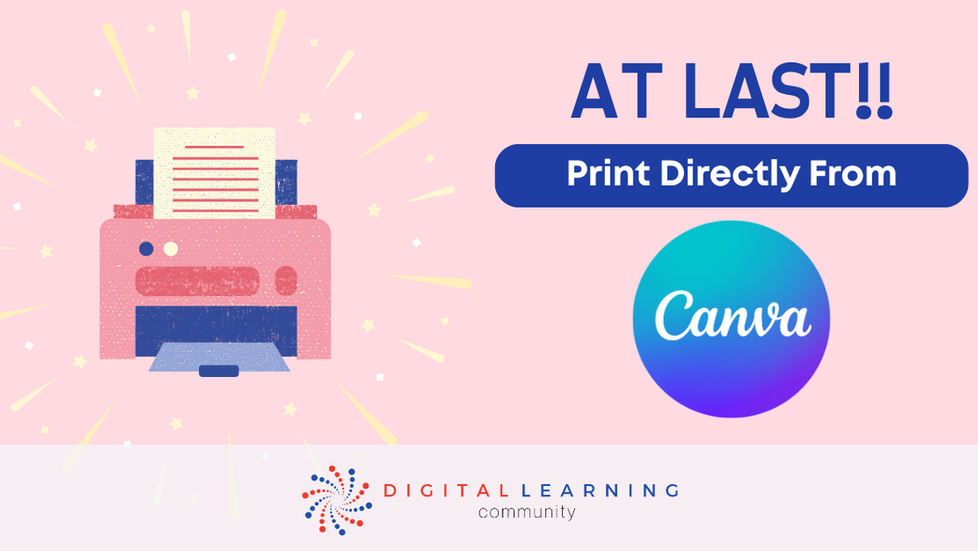 FINALLY! Print Directly From Canva!!