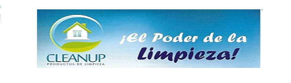 CLEANUP productos de limpieza - logo ban
