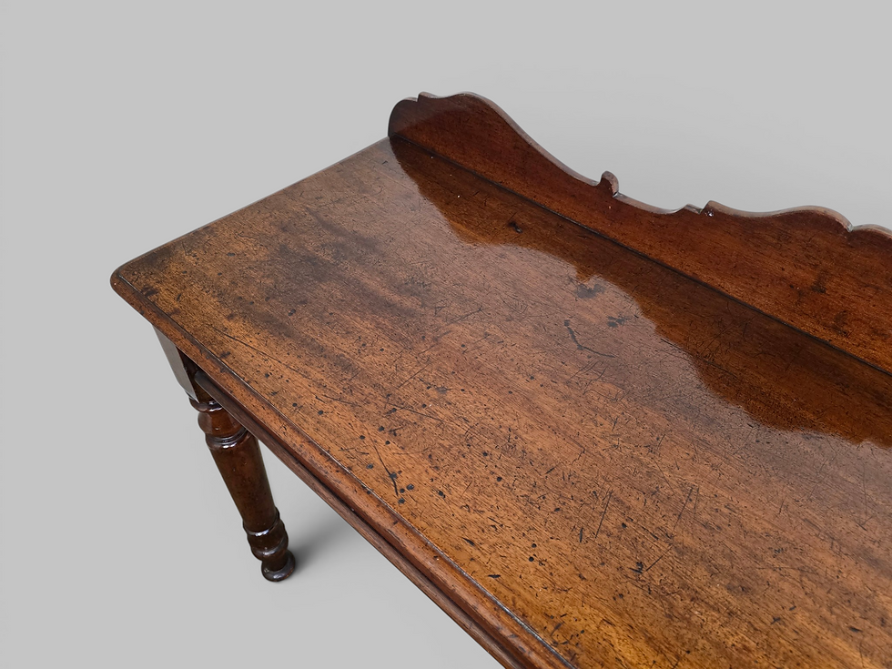 Thumbnail: An Antique Victorian 19th Century Mahogany Hall Console Table ~Delivery Availabl