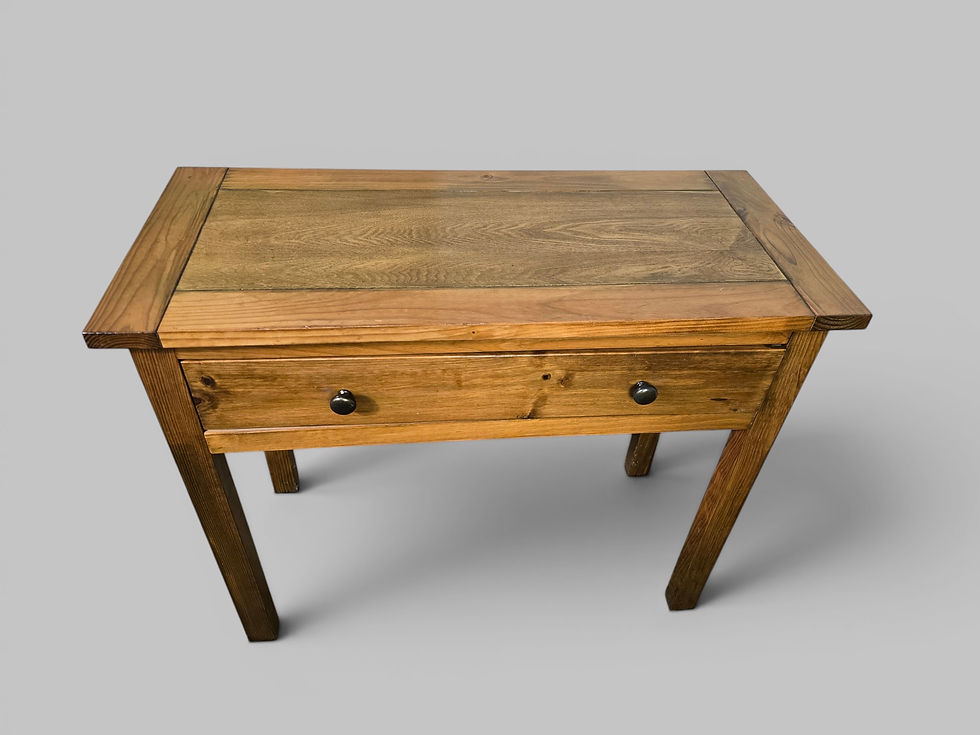 Thumbnail: A Solid Pine Moden Hall Console Table ~Delivery Available~