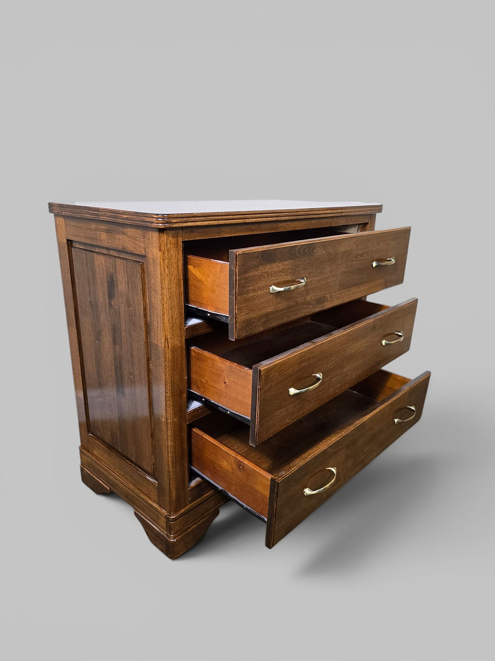 Thumbnail: A Modern Mahogany Three Drawer Chest of Drawers ~Delivery Available~