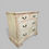 Thumbnail: An Antique Style Pine Chest of Drawers – Painted Cream / Distressed Rustic Style