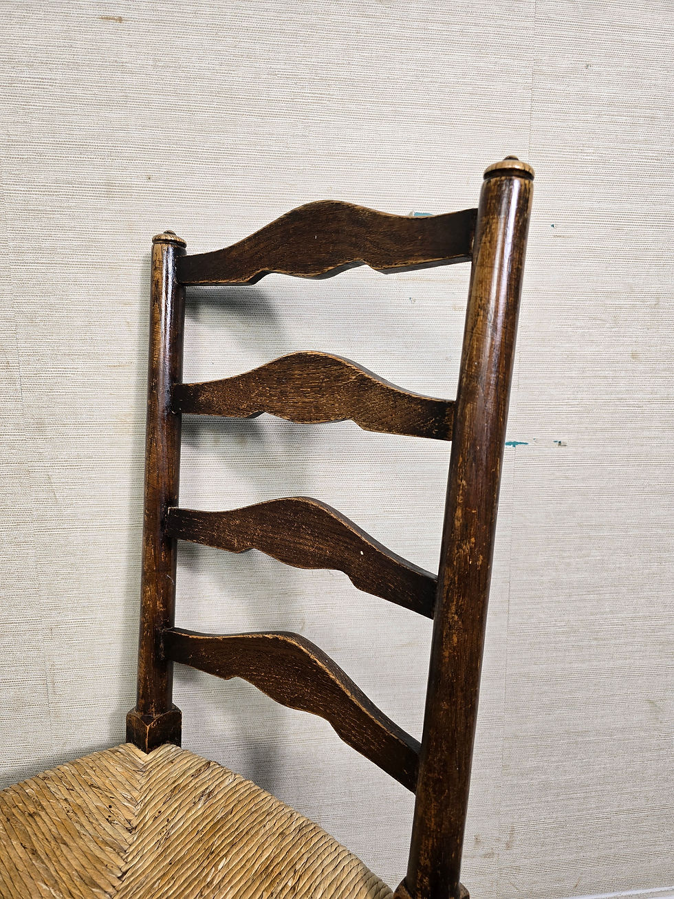 Thumbnail: An Antique Early-Mid 20th Century Rush Seated Lancaster Chair ~Delivery Availabl