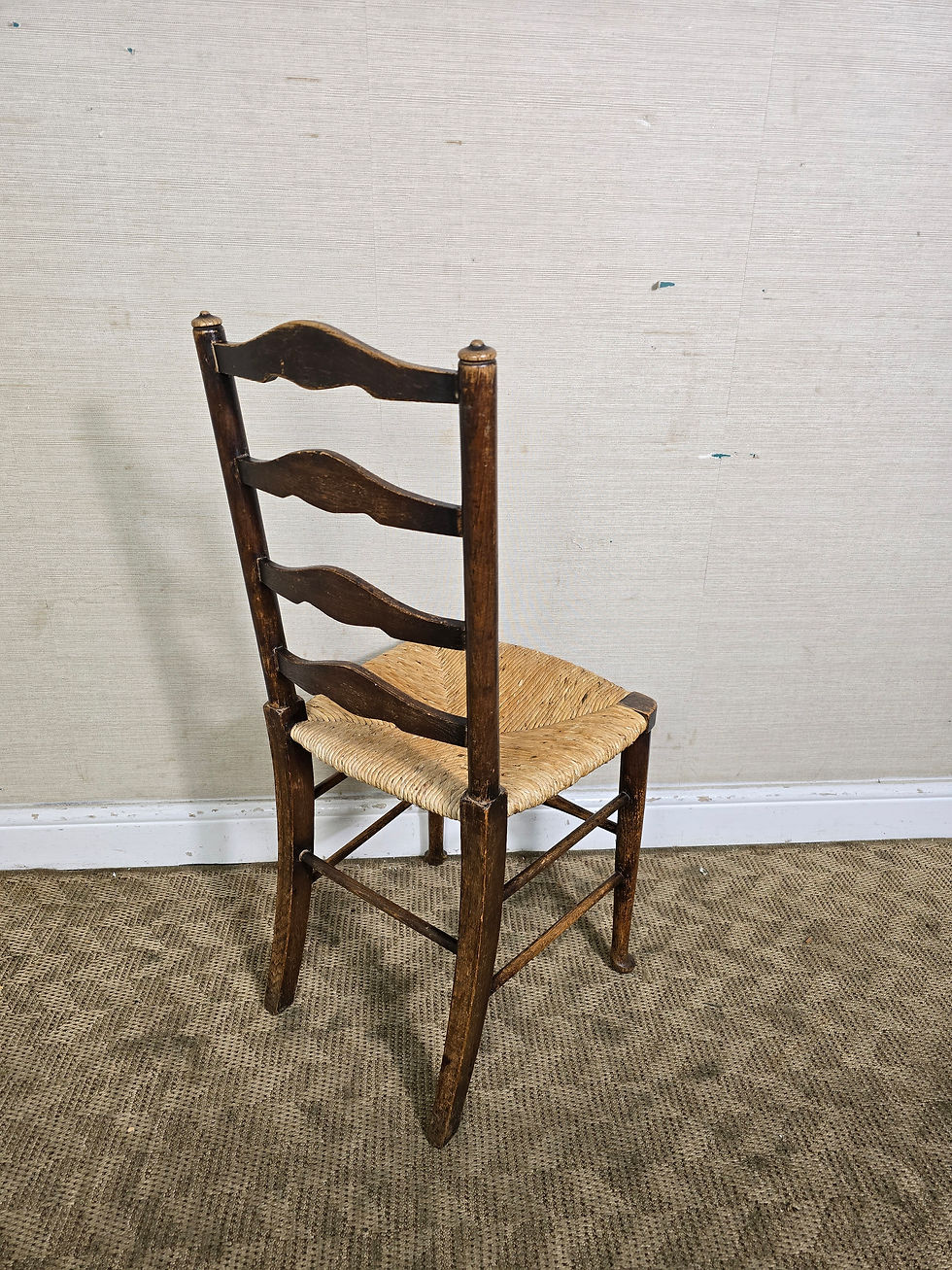 Thumbnail: An Antique Early-Mid 20th Century Rush Seated Lancaster Chair ~Delivery Availabl