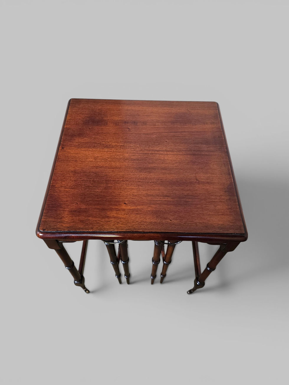Thumbnail: An Antique Style Mahogany Coffee Nest of Tables ~Delivery Available~