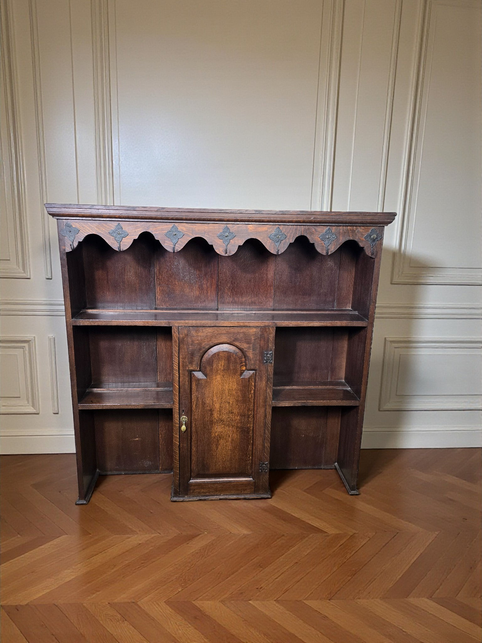 An Antique Style Solid Oak Welsh Dresser Top ~Delivery Available~