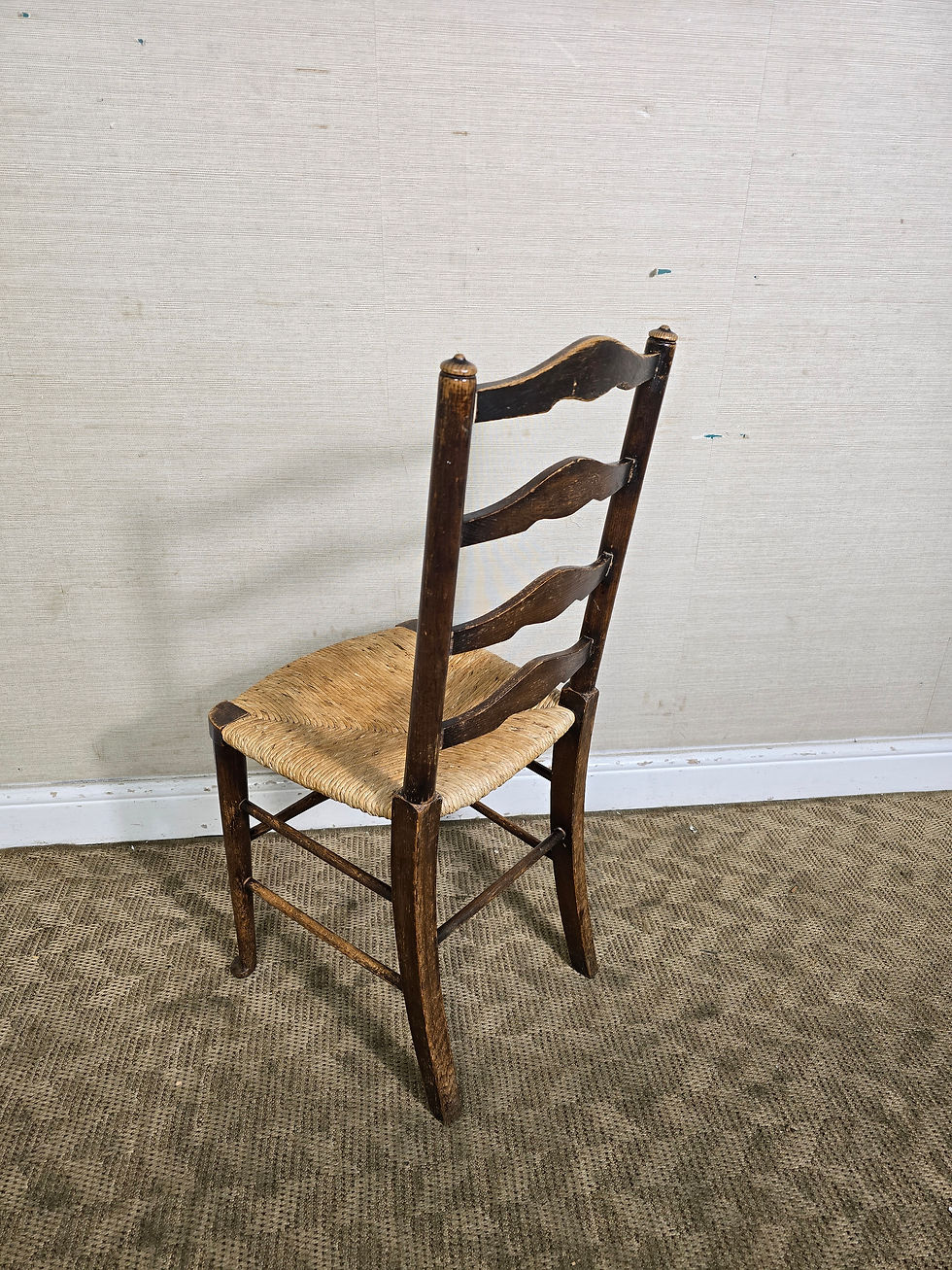 Thumbnail: An Antique Early-Mid 20th Century Rush Seated Lancaster Chair ~Delivery Availabl
