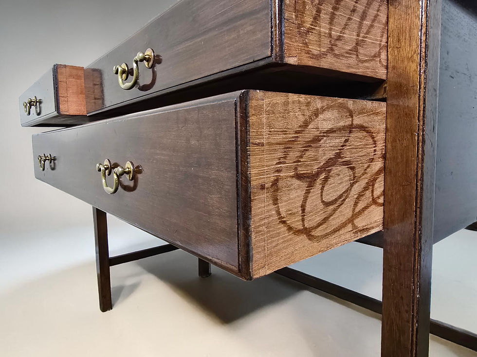 Thumbnail: An Antique Early 20th Century Druce & Co Mahogany Dressing Table ~Delivery Avail