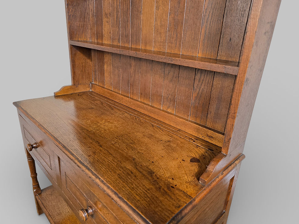 Thumbnail: An Antique Early to Mid 20th Century Oak Small Dresser Sideboard ~Delivery Avail