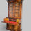 Thumbnail: An Antique Victorian Flame Mahogany Secretaire Bookcase Desk ~Delivery Available
