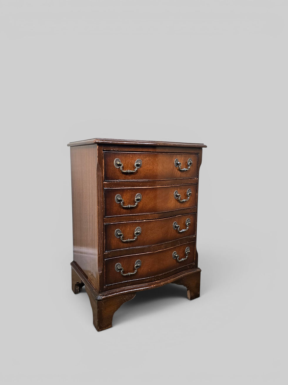 Thumbnail: An Antique Style Bedside Chest of Drawers ~Delivery Available~