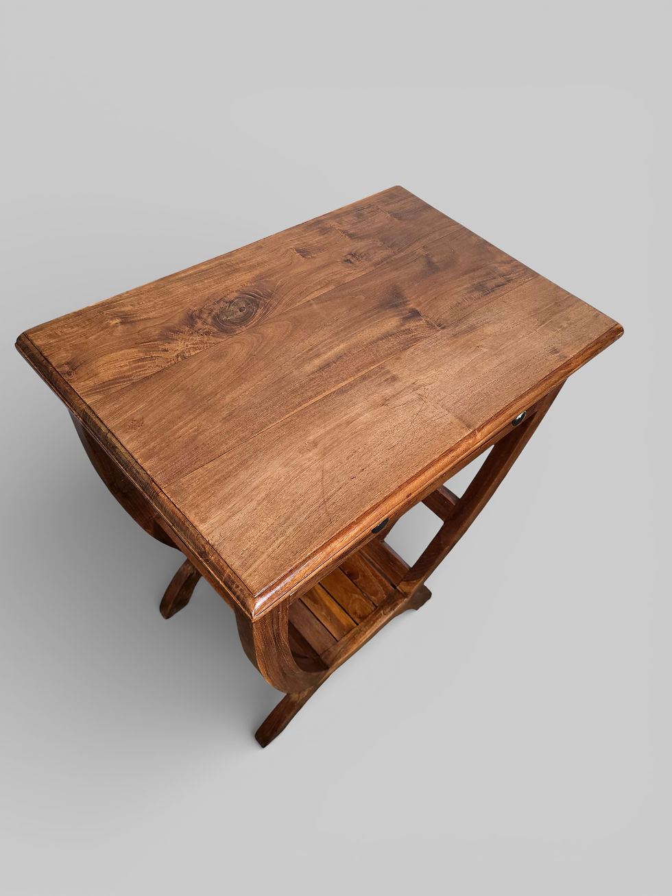 Thumbnail: A Solid Teak Hall Table Side Lamp Table ~Delivery Available~