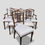 Thumbnail: An Antique Edwardian Marquetry Inlaid Set of Six Dining Chairs ~Delivery Availab