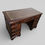 Thumbnail: An Antique Style Flame Mahogany Twin Pedestal Leather Topped Desk ~Delivery Avai