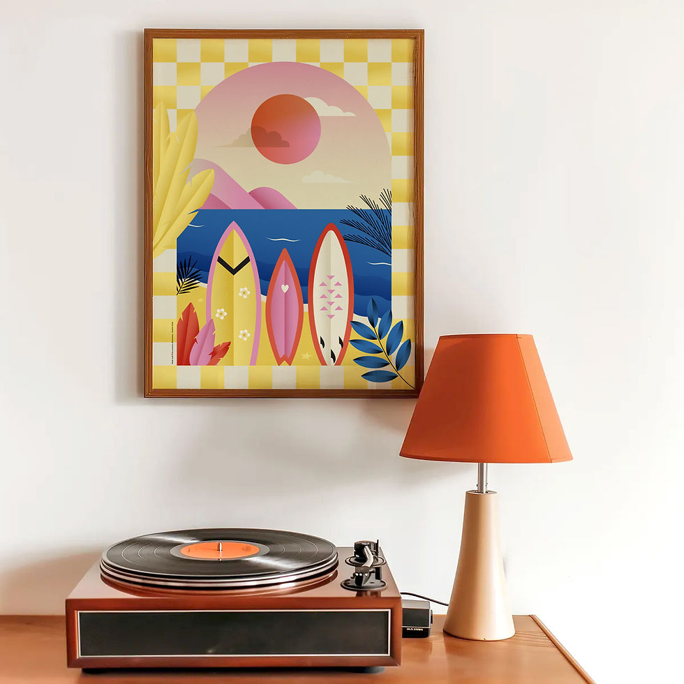 Miniature : Affiche "Surf"