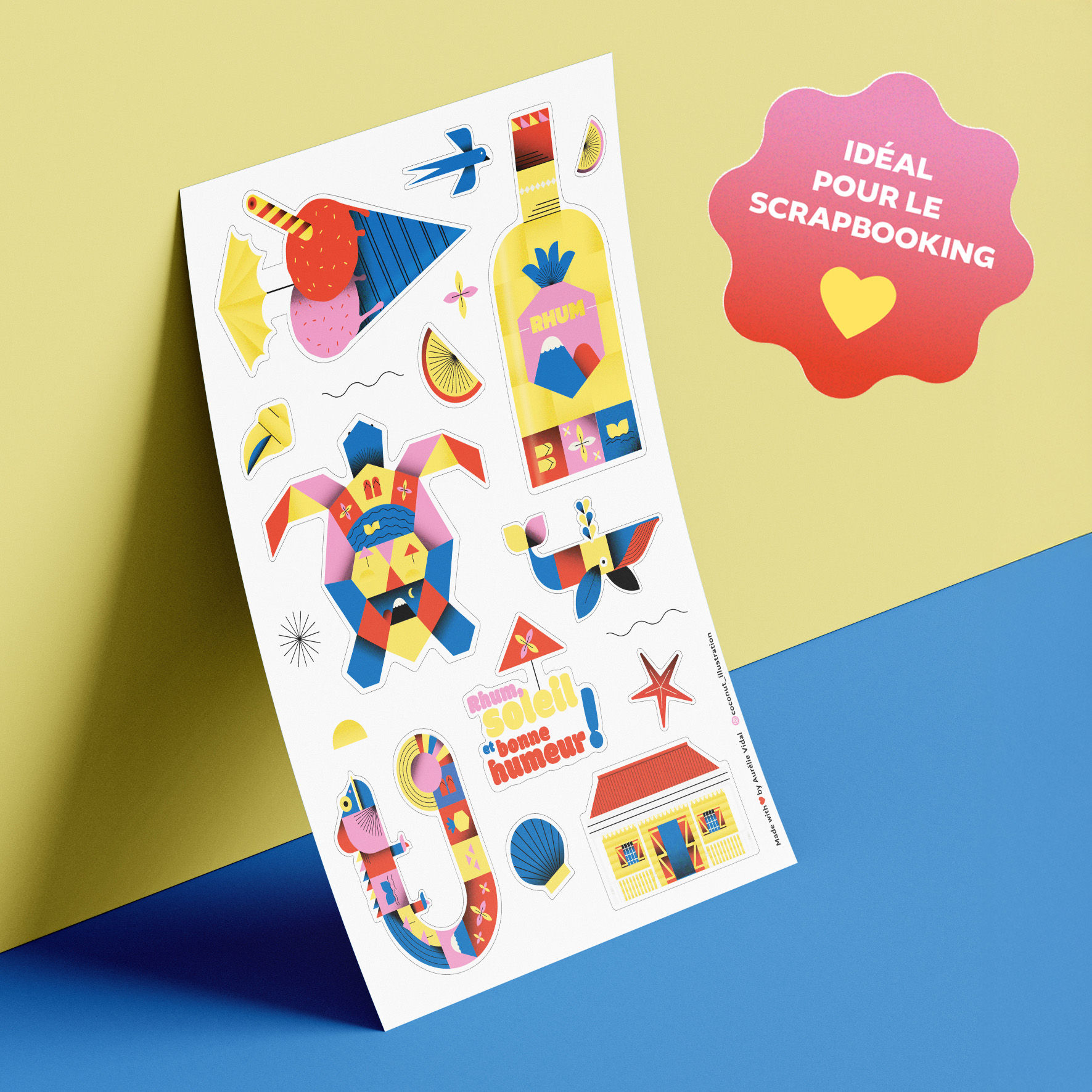 Stickers "La Réunion"