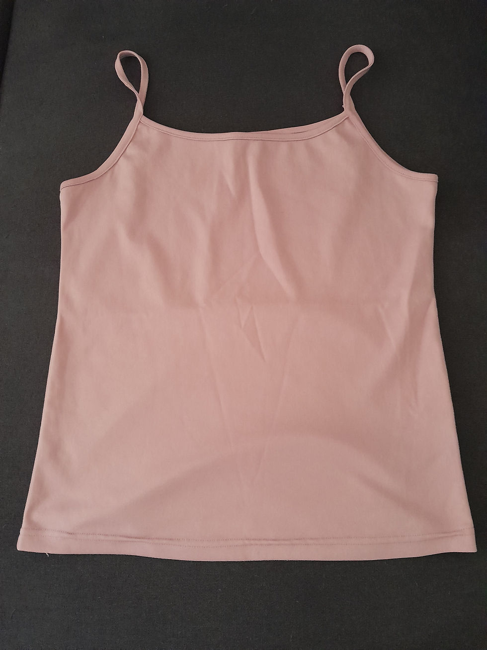 Miniature : Caraco rose pâle, sur fond noir, seconde main, prêt à porter.