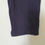 Miniature : Bas de pantalon bleu marine, couture visible, tissu froissé, Seconde main.