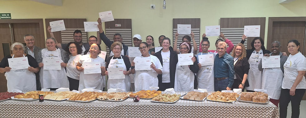 Sindicato dos Padeiros de São Paulo certifica 7ª turma do projeto Padaria Artesanal