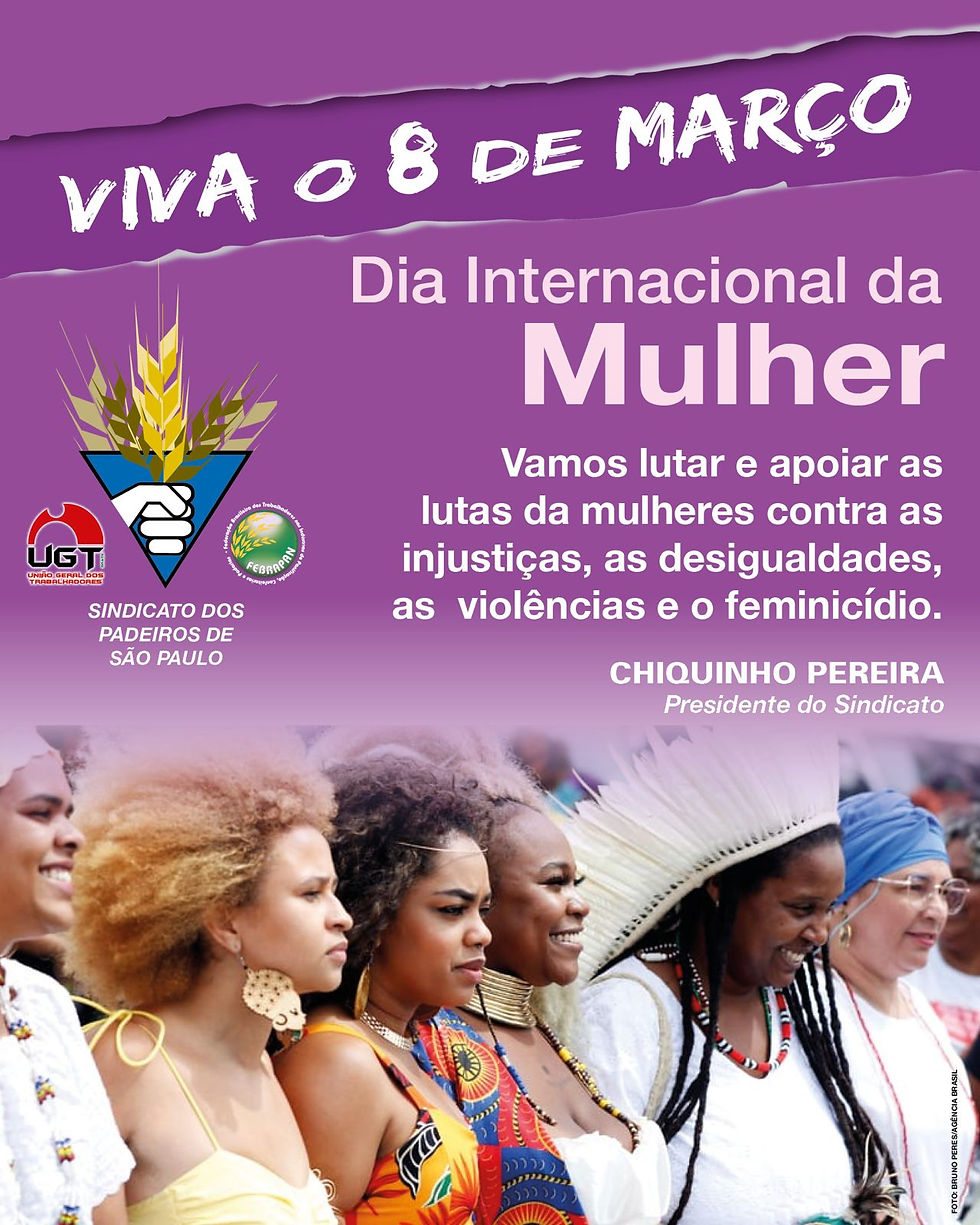8 de Março - Dia Internacional da Mulher