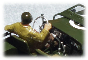 Tamiya 35219 ¼ ton Jeep Willys MB detail, 1:35